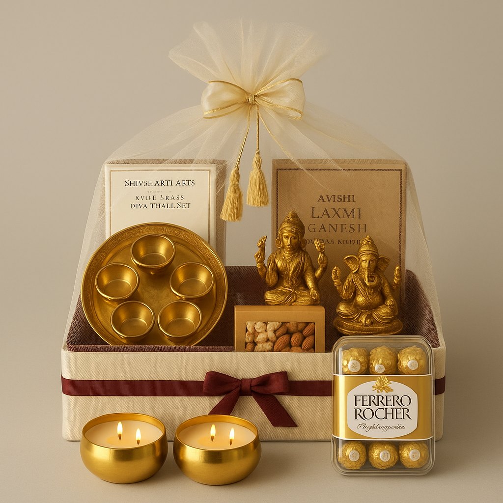 Brass and Heritage Diwali Hamper